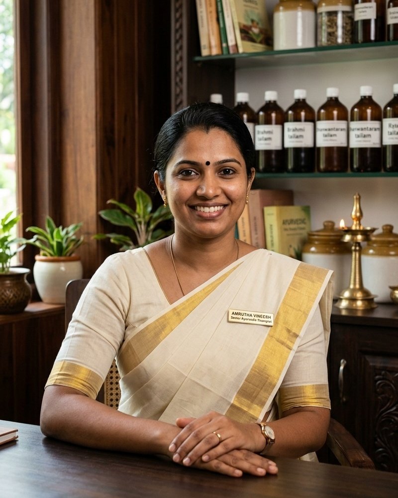 Amrutha Vineesh - Senior Ayurvedic Therapist