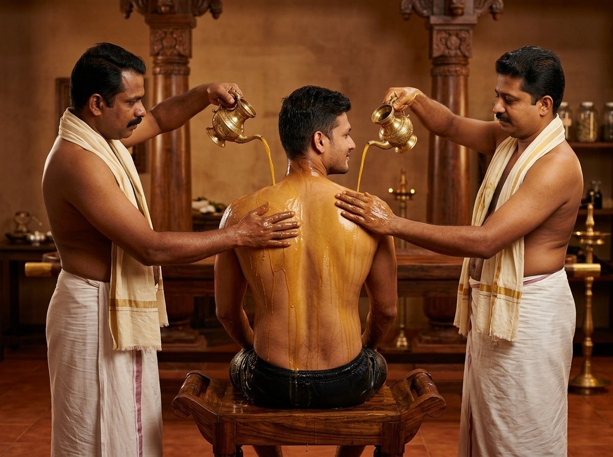 07 Dhanyamladhara Fermented Liquid Pouring