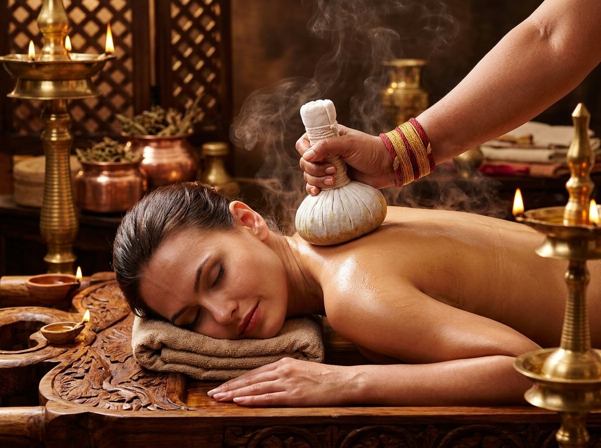 08 Kizhi Herbal Bolus Fomentation
